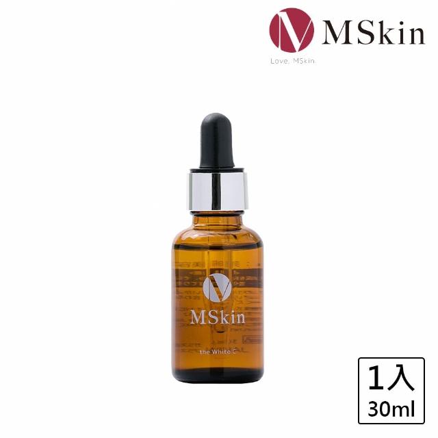 Mskin 夜用美白c美容液30ml 維他命c 熊果素敏感肌適用改善暗沉泛紅 Momo購物網