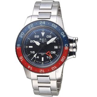 【BALL 波爾】Engineer GMT II機械錶(DG2118C-S9C-BK 黑)