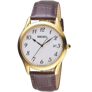 【SEIKO 精工】經典簡約時尚錶(6N42-00K0K SUR306P1)