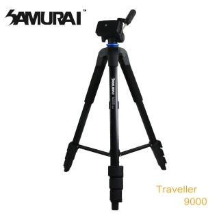 【SAMURAI 新武士】Traveller 9000攝錄影腳架(中管可當單腳架)