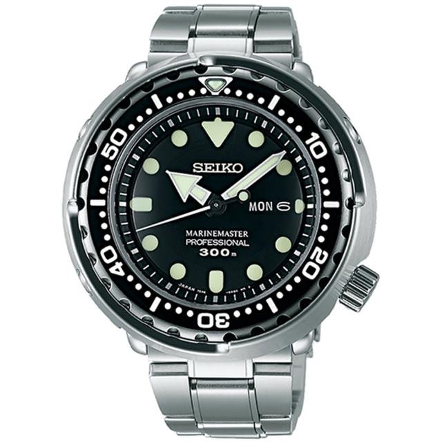 【SEIKO 精工】PROSPEX 鮪魚罐頭防水300米(7C46-0AG0C/SBBN031J)