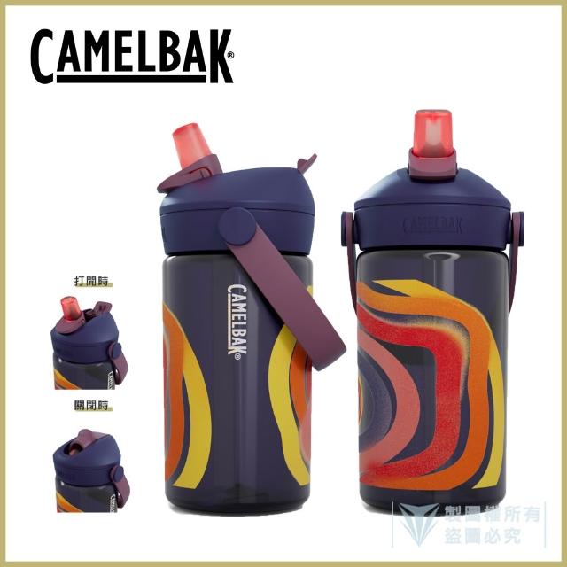 【CAMELBAK】400ml Flip Straw 兒童吸管運動水瓶RENEW(兒童水壺/提把/吸管式)