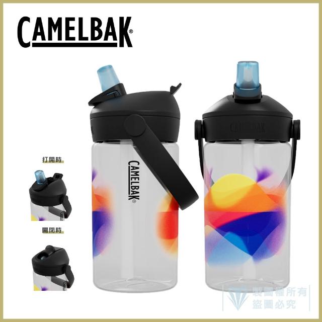 【CAMELBAK】400ml Flip Straw 兒童吸管運動水瓶RENEW(兒童水壺/提把/吸管式)