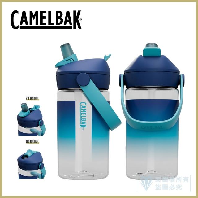 【CAMELBAK】400ml Flip Straw 兒童吸管運動水瓶RENEW(兒童水壺/提把/吸管式)