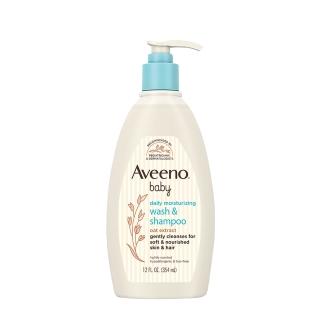 【Aveeno 艾惟諾】嬰兒燕麥沐浴洗髮露(354ml_嬰兒沐浴)