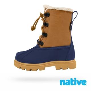 【Native Shoes】大童鞋 JIMMY 3.0 小獵鴨靴(大地棕x藍)