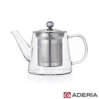 【ADERIA】日本進口LAVIA系列耐熱花茶壺500ml(附不鏽鋼濾杯)