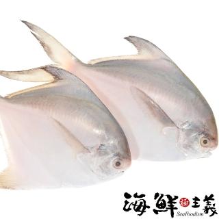 【海鮮主義】年節必備白鯧魚(2入/組-每尾500g)