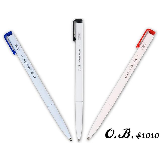 【O.B.】#1010 Office-ball 自動原子筆-50支入(1.0mm)