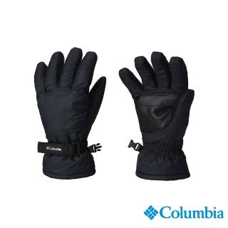 【Columbia 哥倫比亞】童款-Omni-SHIELD 防潑手套-黑色(UCY90140BK / 保暖.防潑.休閒)