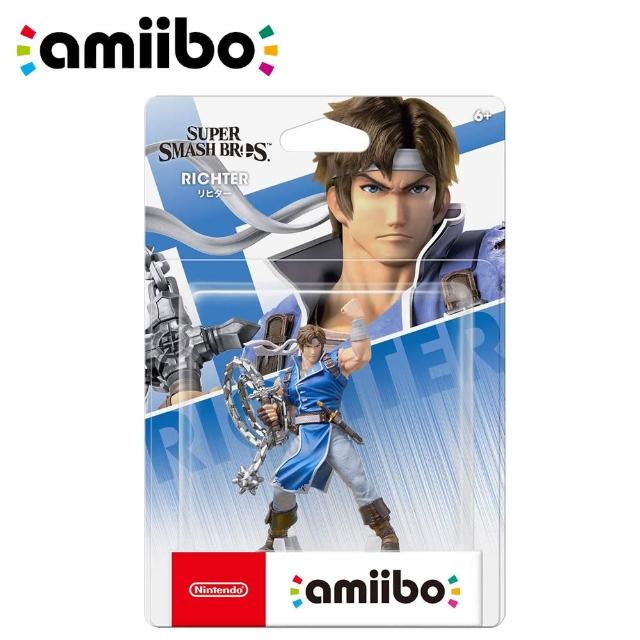 Nintendo 任天堂【Nintendo 任天堂】amiibo 明星大亂鬥系列 RICHTER里希達 惡魔城(台灣公司貨)