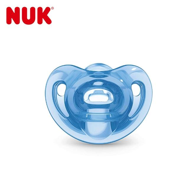 【NUK 官方直營】SENSITIVE全矽膠安撫奶嘴1入(兩入組)