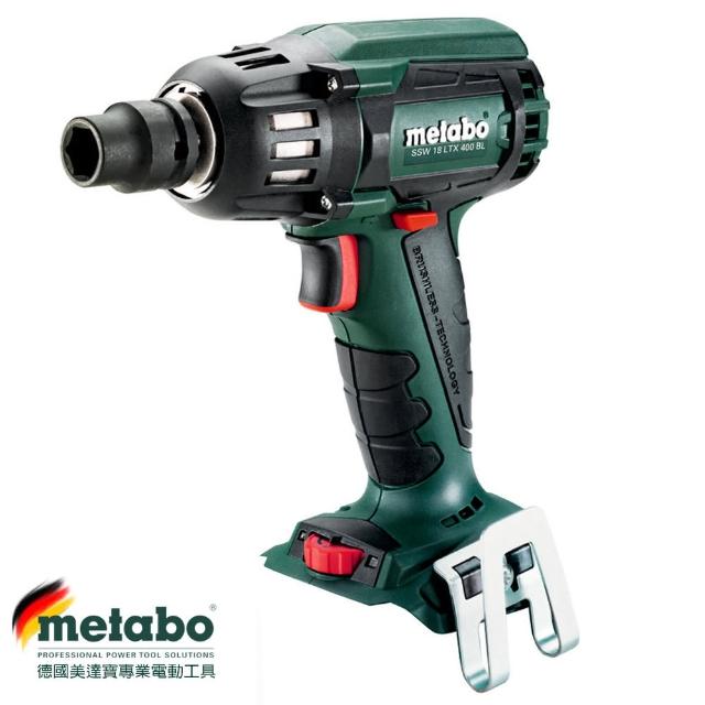 【metabo 美達寶】德國美達寶 18V鋰電德製無刷衝擊板手機(SSW 18 LTX 400 BL空機)