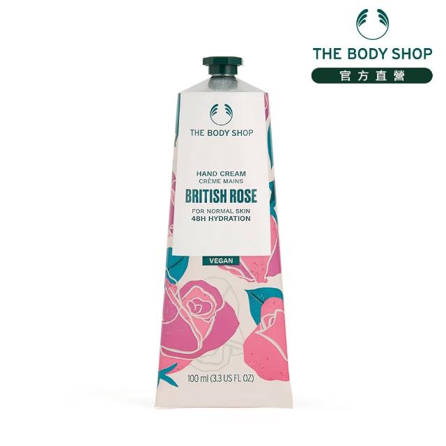 【THE BODY SHOP 美體小舖】玫瑰嫩膚護手霜(100ML)