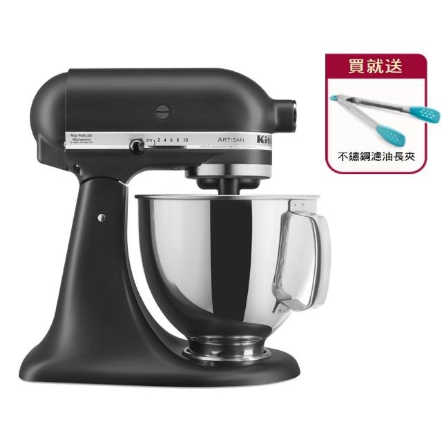 【KitchenAid】4.8公升/5Q桌上型攪拌機(尊爵黑)