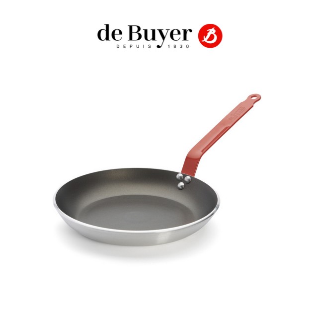 【de Buyer 畢耶】『CHOC系列』超耐用加厚平底不沾鍋28cm(5色任選)