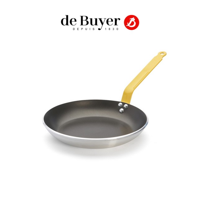 【de Buyer 畢耶】『CHOC系列』超耐用加厚平底不沾鍋28cm(5色任選)