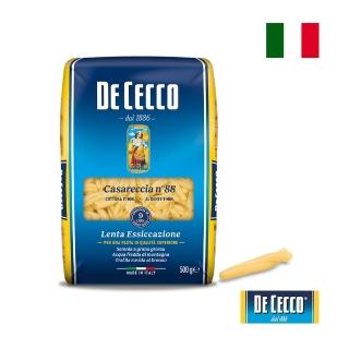 【DE CECCO 得科】DE CECCO麻花捲麵N.88 500G/包(進口食材)