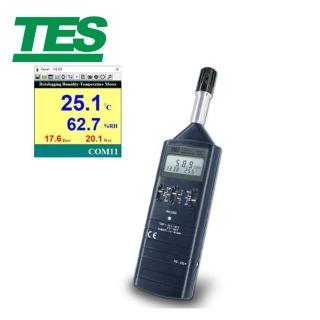 【TES 泰仕】記憶式溫溼度錶 TES-1361C(記憶式溫溼度錶 溫濕度錶)