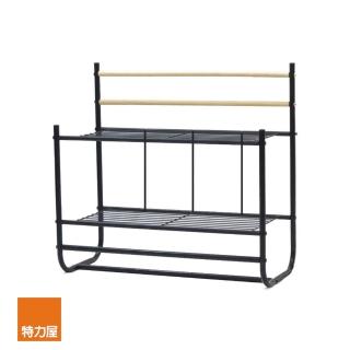 【特力屋】布魯克林置物毛巾架