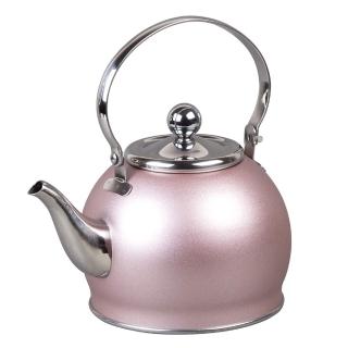 Creative Home NOBILI-TEA 950ml玫瑰金不鏽鋼附濾網沖茶器 茶壺 水壺