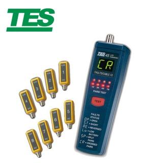 【TES 泰仕】網路纜線測試器TES-45(網路纜線測試器 網路線測試器)