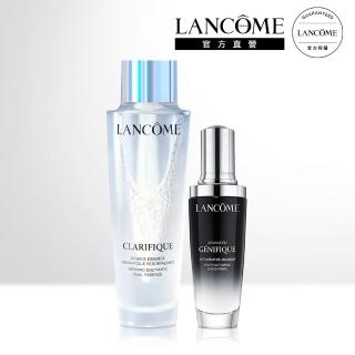 【LANCOME 蘭蔻】極光水煥白修護組(極光水150ml+小黑瓶50ml)