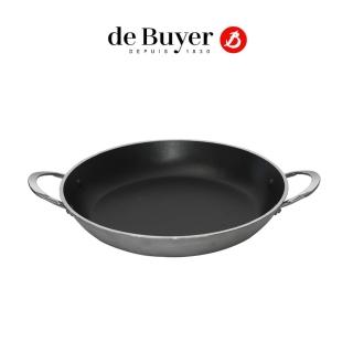 【de Buyer 畢耶】『CHOC系列』超耐用加厚雙耳平底不沾鍋40cm