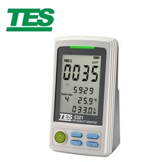 【TES 泰仕】PM2.5空氣品質監測計 TES-5321(PM2.5空氣品質監測計 PM2.5 空氣品質)