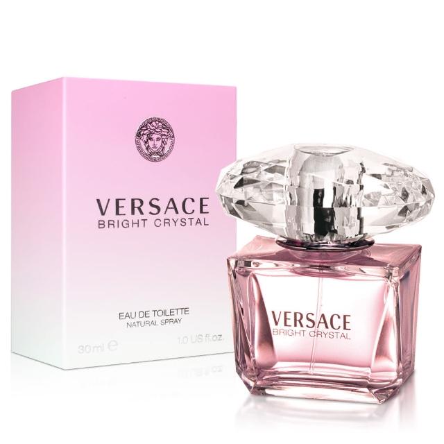 【VERSACE 凡賽斯】香戀水晶女性淡香水30ml(原廠公司貨)