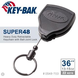 【WCC】KEY BAK SUPER48 Super Duty 36英吋伸縮鑰匙圈_背夾款(#0S48-703)