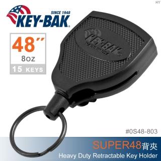 【WCC】KEY BAK SUPER48 Heavy Duty 48英吋伸縮鑰匙圈_背夾款(#0S48-803)