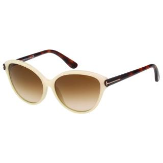 【TOM FORD】經典 太陽眼鏡(米白色)