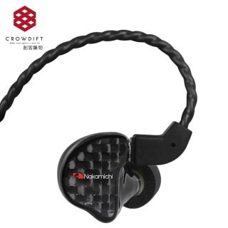 【日本中道Nakamichi】Elite PRO300 動鐵+動圈三單元高解析HI-RES頂級碳纖維可換線監聽耳機(有線耳機/耳機)