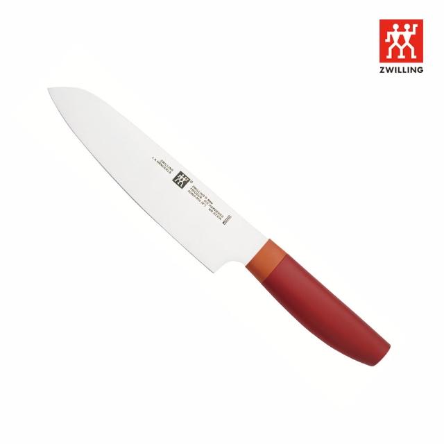 【ZWILLING 德國雙人】Now S日式主廚三德刀18cm-3色任選/新舊包裝隨機出貨(德國雙人牌集團官方直營)