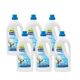 7598870 OL 【Chicco 官方直營】超濃縮嬰兒洗衣精1.5Lx6入 嬰幼兒/成人洗衣精(升級版)
