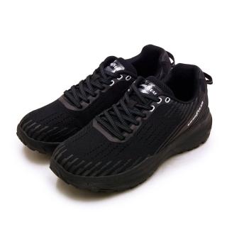 【GOODYEAR 固特異】男 專業輕量動能緩震慢跑鞋 K4-ENERGY系列(黑灰 03220)