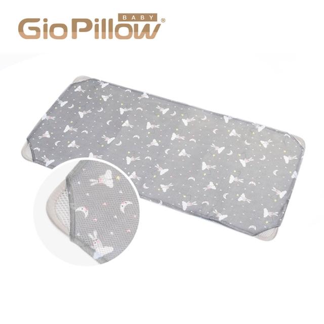 【GIO Pillow】中床 60×120cm 智慧二合一有機棉透氣嬰兒床墊 M號(透氣床墊 可水洗床墊 嬰兒床墊 彌月禮)