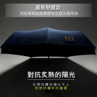 【晴雨優品  自動開收傘】輕量級 22吋 防曬 抗UV PG黑膠 抗風(全遮光兩用傘  阻隔99%紫外線)