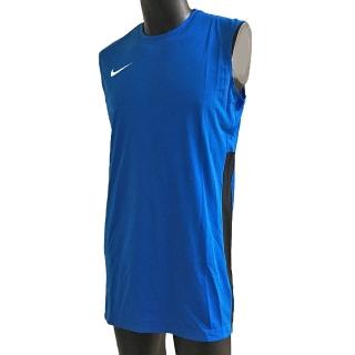 【NIKE 耐吉】Nike AS M League REV Tank    男 籃球 背心 透氣 單面 長版 藍黑(839436-406)