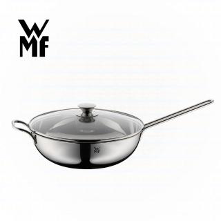 【德國WMF】不鏽鋼單手中式炒鍋 30cm(含蓋)