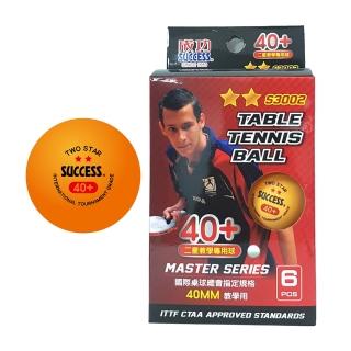 【SUCCESS 成功】S3002 二星桌球6入