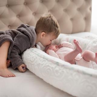 【波蘭 Maylily】竹纖柔雲雙面睡窩-多色可選(床中床 睡窩 嬰兒床 攜帶床 彌月禮)