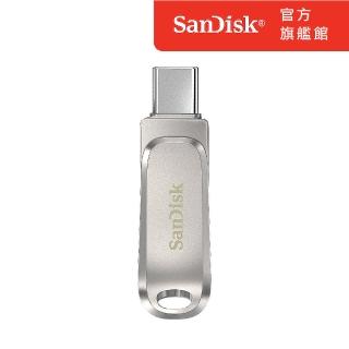 【SanDisk 晟碟】Ultra Luxe USB Type-C 32GB 雙用隨身碟(公司貨)