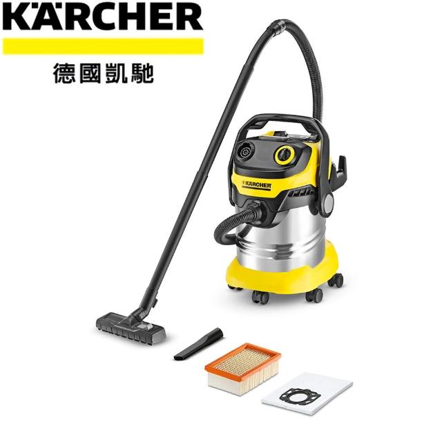 KARCHER 凱馳【KARCHER 凱馳】容量25公升 乾/濕兩用 多用途吸塵器(WD5)