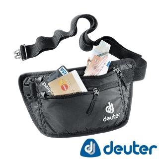 【deuter】SECURITY MONEY BELT隱藏式腰包(3910216黑/貼身零錢包/單車包/鑰匙包/隨身袋/證件包)