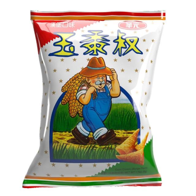 【華元】鹹蔬餅/真魷味/野菜園/玉黍叔/Mini bar(甜卡力/洋蔥圈)/真的蝦蝦捲(胡椒蝦/韓式甜辣) 10入/箱
