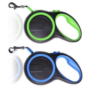 【活力揚邑】防卡自動伸縮牽繩防滑寵物拉繩(5公尺20KG以下適用)