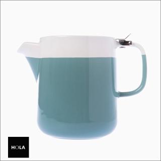 【HOLA】La Cafetiere 風格掀蓋壺 1200ml 藍色