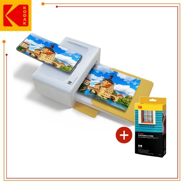 【Kodak 柯達】PD460即可印相印機+80張相紙(公司貨)